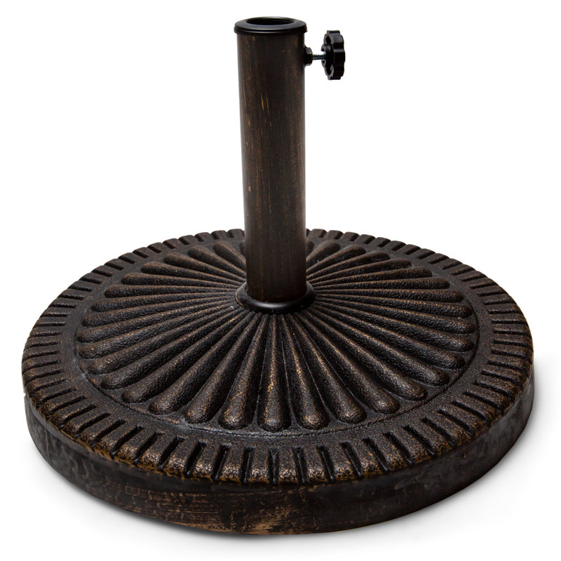 Java Teak 32 Lb. Free Standing Umbrella Base