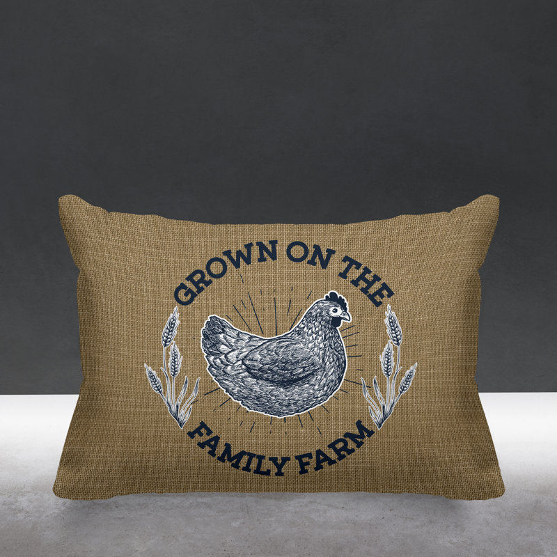 Coussin intérieur / extérieur Rusty Farm House, Beige