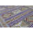 One-of-a-Kind Rectangle 6'9'' X 8'5'' 1990s Wool Area Rug Blue/Gold/Orange