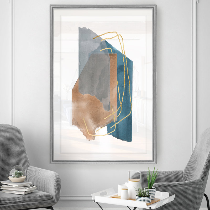 « affaire dissoude i »-reproduction d’art sur toile, H 18,5 po x l 24,5 po x P 1,5 po, Cadre noir