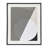 Abstract Deco Print with Wood Frame