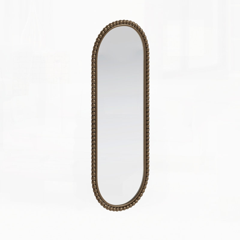 Miroir rétro Iron Art, Doré