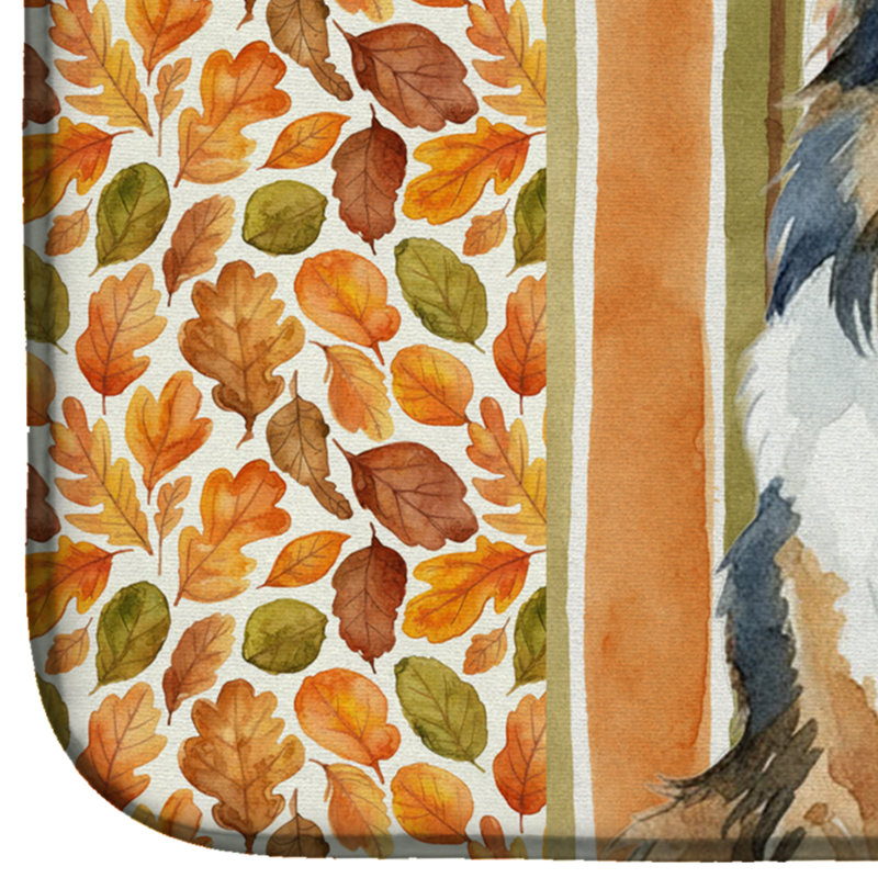 Tapis de séchage d'automne Sable Sheltie Heirloom