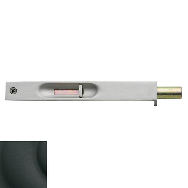 Flush Bolt, Satin Black
