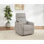Fauteuil inclinable tapissier Dayes taupe Dayes-1406832702