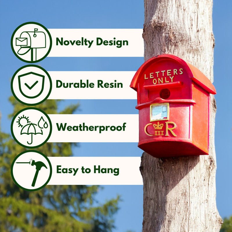 Post Box Bird House Letter Box
