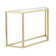 Levi Glass Top Console Table