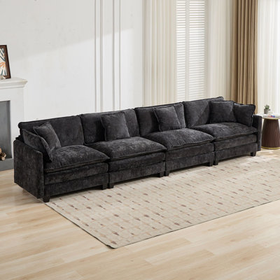 149.6'' Upholstered 4-Seater Sofa