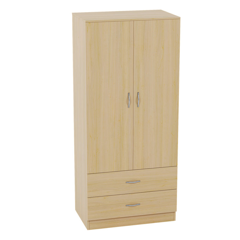 Maybery MDF & Particleboard Wardrobe, Natural