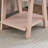 Contemporary Shelf Side Table in Pink