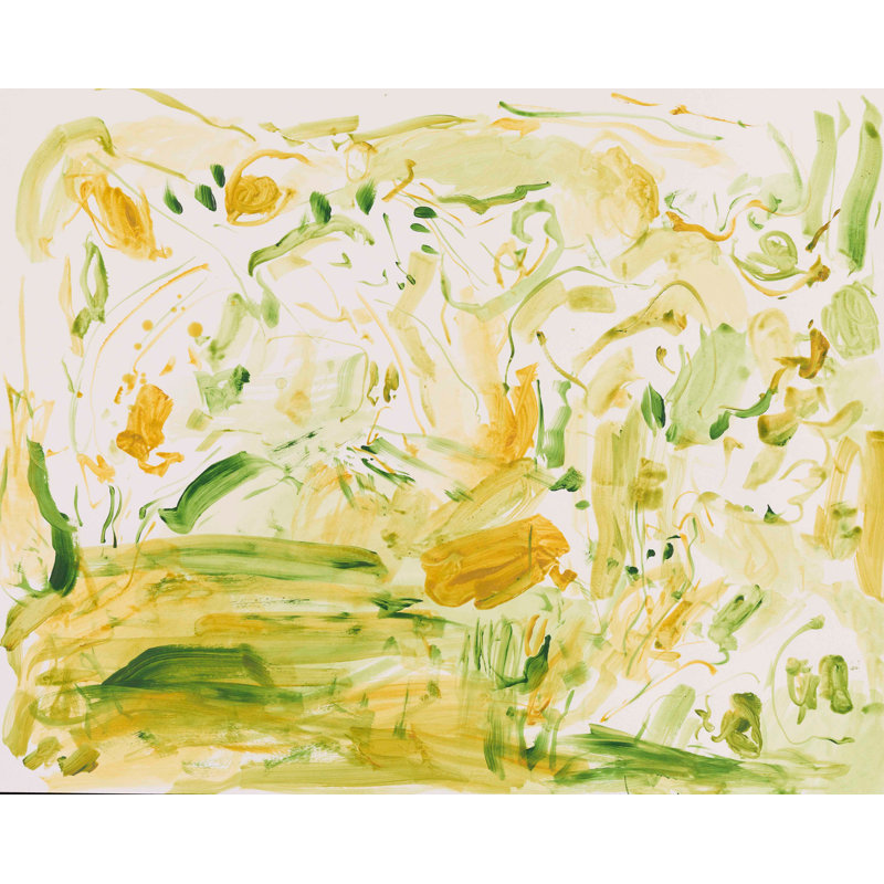 Light Thru The Melancholy III Painting, 24" H x 36" W