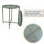 Elizia Tray Top Frame End Table