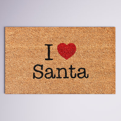 Bertrand Non-Slip Christmas Outdoor Doormat