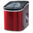 Ice Maker with 26 lbs. Capacity Countertop Stainless Steel Ice Maker with Transparent Window-39520040