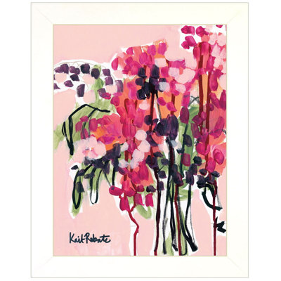 Picked in a Field in Maine Framed Wall Art for Living Room, Home Wall Decor Print by Kait Roberts