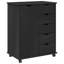 Solid Wood Rectangle Accent Cabinet-1594368527