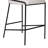 Deciderio Upholstered 26.25'' Counter Stool with Metal Legs-1329177338