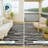 Machine Washable Indoor/Outdoor Chantille ACN2907 Striped Rug-724074885-724074937