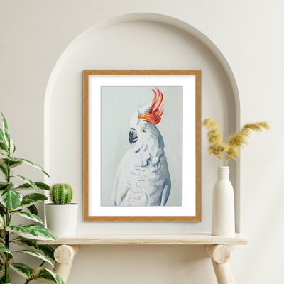 Nature Inspired White Cockadoo by Jenny Westenhofer