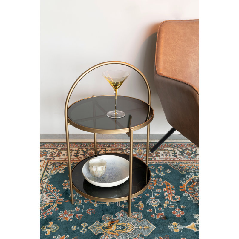 Maeve Glass End Table