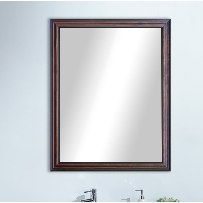 Ukiah Flat Wall Mirror, 31" H x 23" W