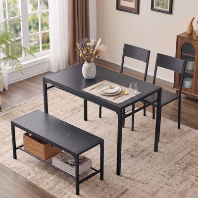 Bryleah 4-Person Four-Leg Dining Set