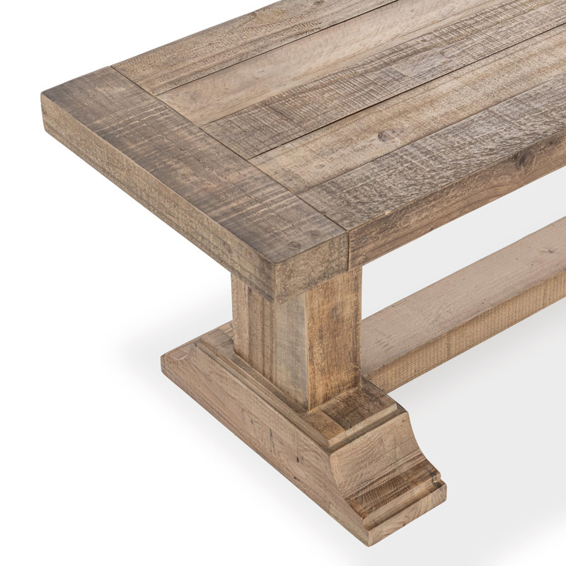 Banc en bois de pin récupéré Elliott