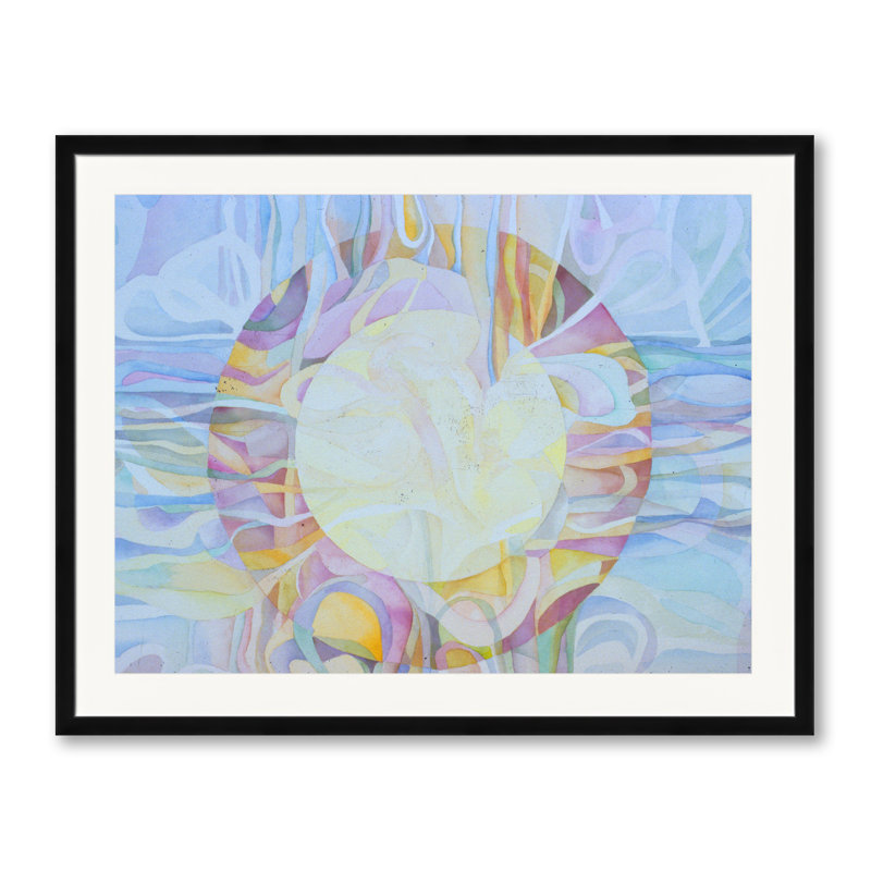 Fortuna Print by Vivienne Andres, 24" H x 30" W, Black Framed Paper