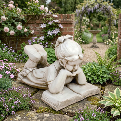 Ellen Weather Resistant Rust Resistant Garden Statue