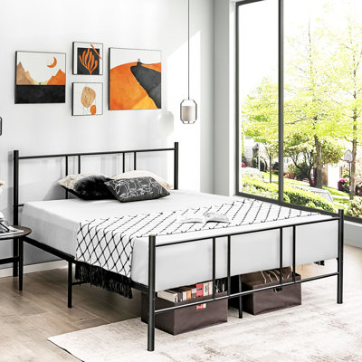 Metal Open-Frame Bed