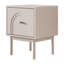 Bedside table LIBERTY nightstand with gold handle-1856233481