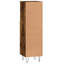 Armoire de salle de bain haute en bois d'ingénierie vidaXL-814528619