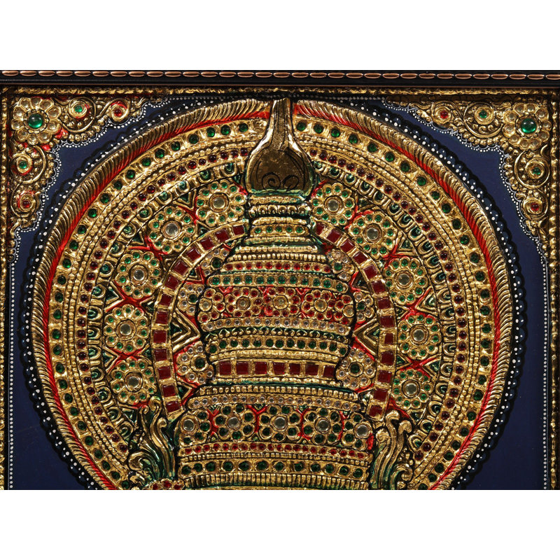 Kathakali Face | Framed Tanjore Painting