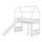 House Loft Bed With Slide-1285791027