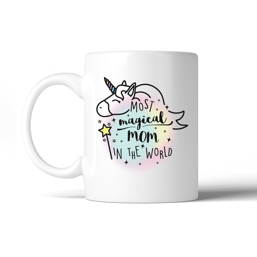 Helsel Magical Mom Unicorn Coffee Mug Ebern Designs