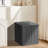 50Gallons Water Resistant Resin Lockable Deck Box-101494345