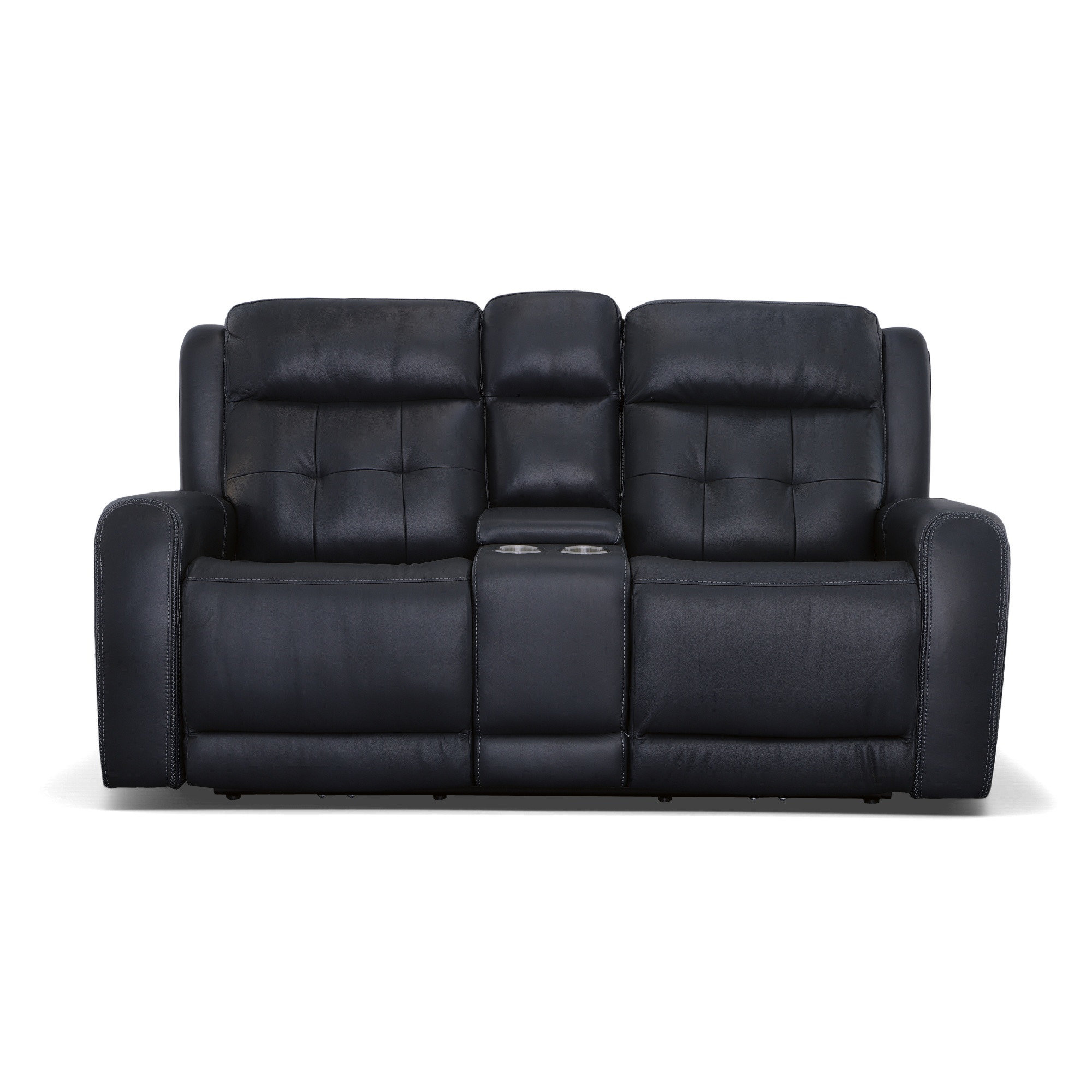 Flexsteel Grant 76" Leather Reclining Sofa Wayfair
