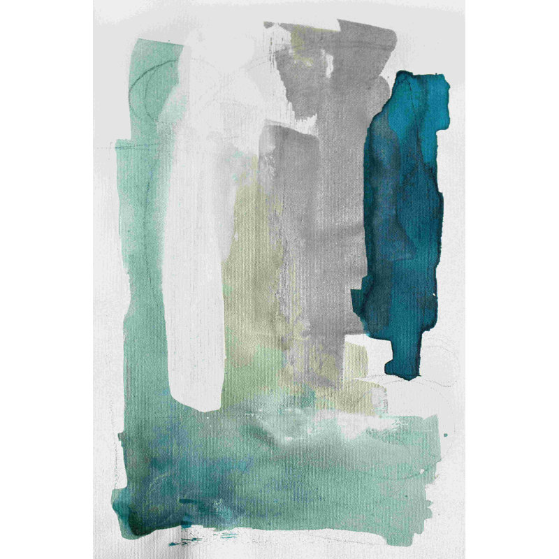 " Seaglass III " by Julia Contacessi Painting Print, 18" H x 12'' W x 1.25'' D