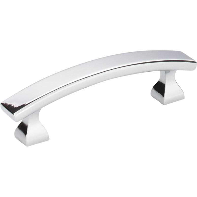 Hadly 3" Center to Center Arch Pull, Polished Chrome