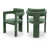 Green Chenille Fabric