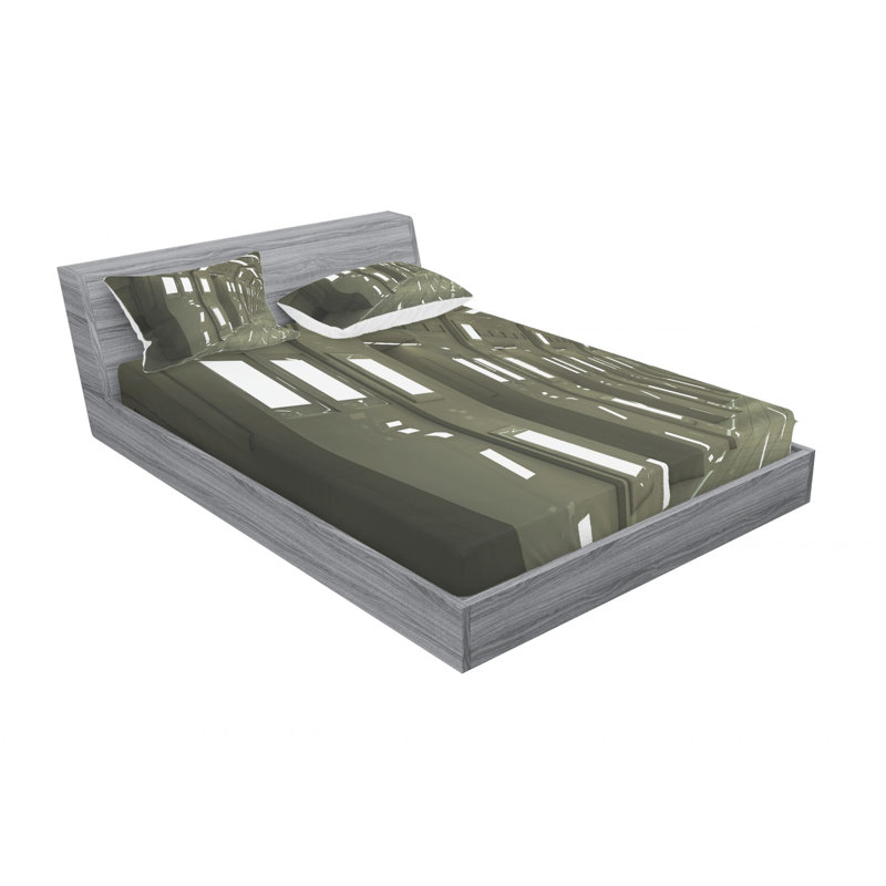 Ensemble de draps Space House, Taies d'oreiller pour grand lit