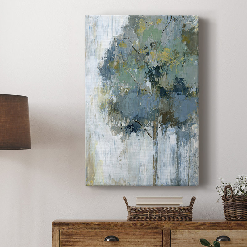 Arbre de printemps II - galerie Cavas, H 18 po x l 12 po