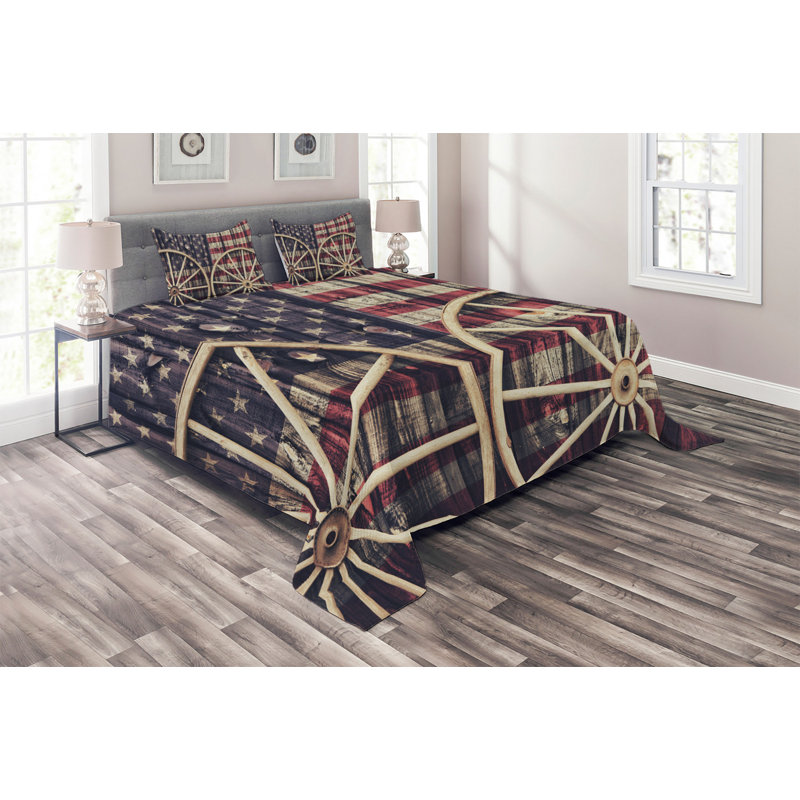 Farmhouse / Country Striped Coverlet