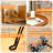 Folding Side Table,bamboo Coffee Table, Folding Simple Round Table
