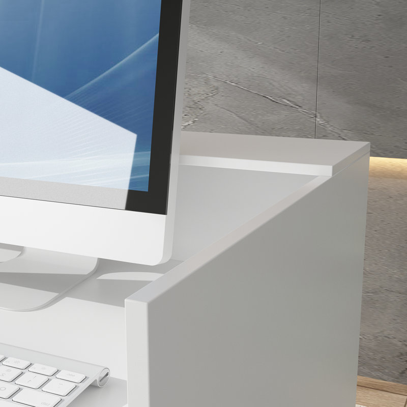 Bureau de réception moderne et ergonomique avec rangement solide