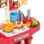 Kids Pretend Kitchen Set with Sink, Oven & Accessories