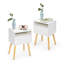 Table de chevet moderne 2 pièces