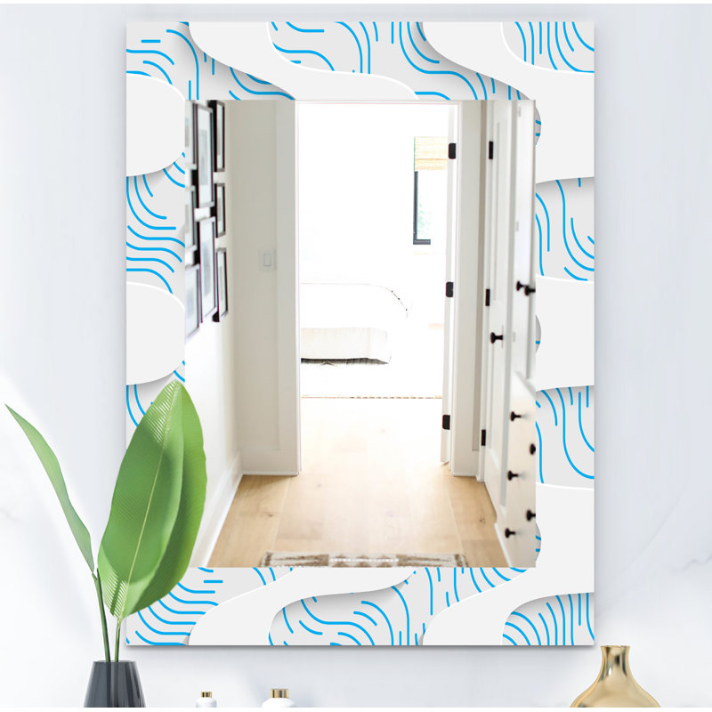 Miroir de salle de bain/meuble-lavabo scandinave 25, H 24 po x l 32 po