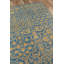 Tapis bleu / orange en laine touffeté à la main Cece-52658575