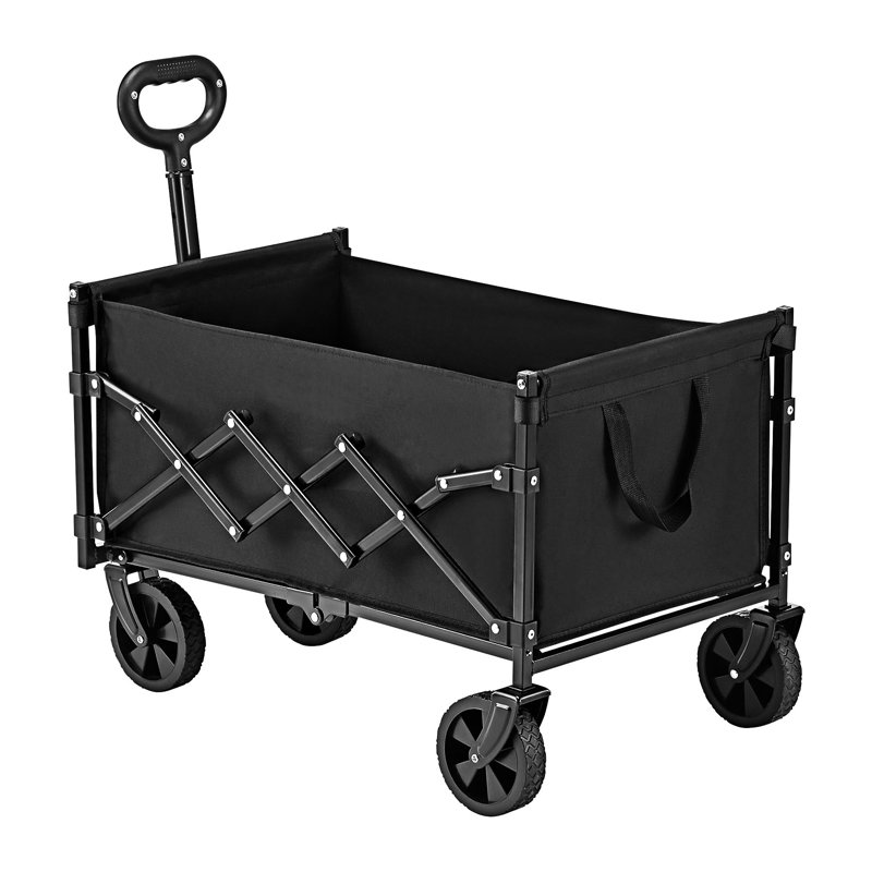 Chariots pliants pliables avec roulettes